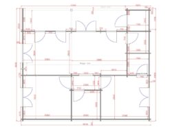 Residential Two Bed E Log Cabin -Mycabin.ie