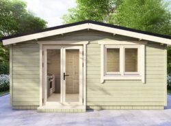 One Bed A2 Log Cabin Log Home -Mycabin.ie