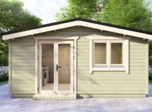 One Bed A2 Log Cabin Log Home -Mycabin.ie