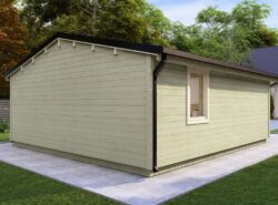 One Bed B Log Cabin Log Homes-Mycabin.ie