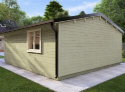 One Bed B Log Cabin Log Homes-Mycabin.ie