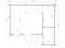 Armagh A1 5.9m x 5.3m Floor Plan