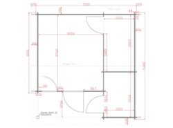 Armagh A2 5m x 5.3m Floor Plan