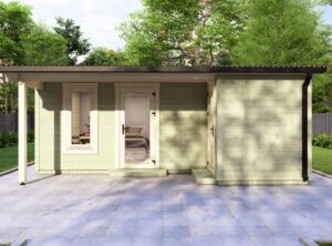 Armagh A2 Log Cabin -Mycabin.ie