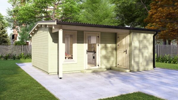 Armagh A2 Log Cabin -Mycabin.ie