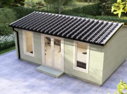 Longford Log Cabin- Mycabin.ie - Exterior