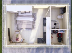 Living Longford Studio Garden Log Cabin 5.9m x 4.0m -Mycabin.ie