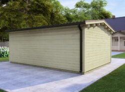 Budget Living Longford Garden Log Cabin 5.9m x 4.0m -Mycabin.ie