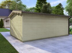 Budget Living Longford Garden Log Cabin 5.9m x 4.0m -Mycabin.ie