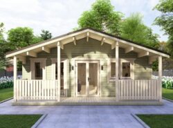 Three Bed A Log Home -Mycabin.ie