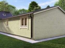 Three Bed A Log Home -Mycabin.ie