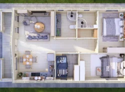 Three Bed A Log Cabin -Mycabin.ie