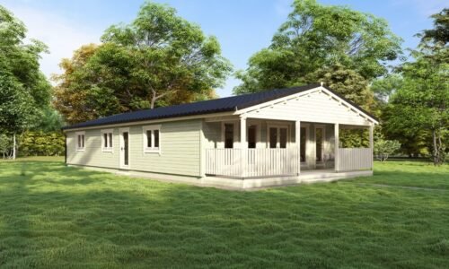 Four Bedroom A Log Homes Exterior Four Bedroom A Log Homes- Mycabin.ie