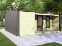 Barn Style Armagh A2 Log Cabin- Mycabin.ie