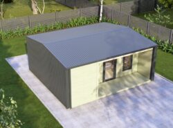 Barn Style Armagh A2 Log Cabin- Mycabin.ie