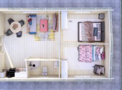 Budget Two Bed A Log Cabin Log Home -Mycabin.ie