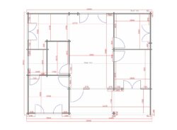 3 BED L Log Cabin - Mycabin.ie