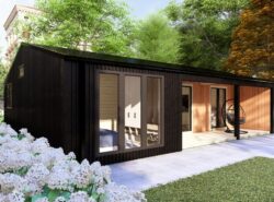 3 BED L Log Cabin - Mycabin.ie