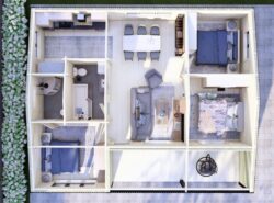 3 BED L Log Cabin - Mycabin.ie