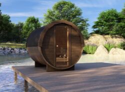 Barrel Thermo wood sauna XS -Mycabin.ie