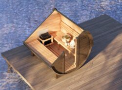 Barrel Thermo wood sauna XS -Mycabin.ie