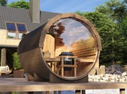 Barrel Thermo wood sauna S -Mycabin.ie