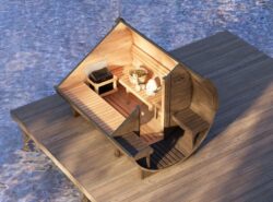 Barrel Thermo wood sauna S -Mycabin.ie