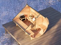 Barrel sauna S -Mycabin.ie