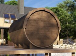 Barrel Thermo wood sauna M -Mycabin.ie