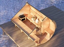 Barrel sauna M -Mycabin.ie