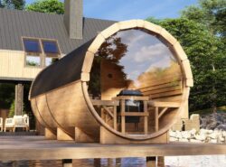 Barrel sauna L -Mycabin.ie