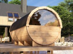 Barrel sauna L -Mycabin.ie