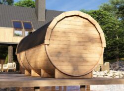 Barrel sauna L -Mycabin.ie