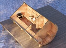 Barrel sauna L -Mycabin.ie