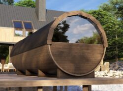 Barrel Thermo wood sauna XL -Mycabin.ie