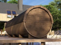 Barrel Thermo wood sauna XL -Mycabin.ie