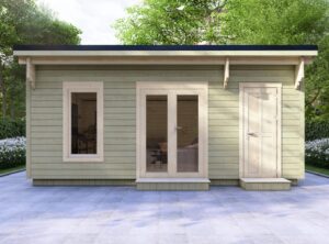 Derry Two Room Log Cabin- Mycabin.ie