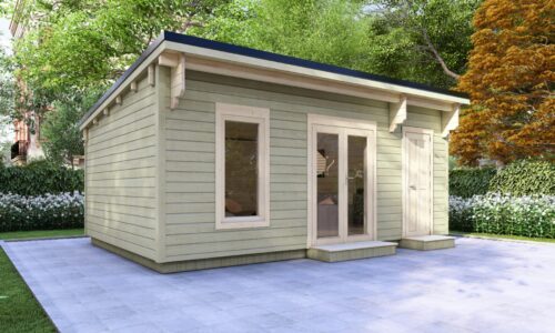 Derry Two Room Log Cabin- Mycabin.ie Derry Two Room Log Cabin- Mycabin.ie