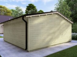 Donegal Garden Log Cabin Exterior