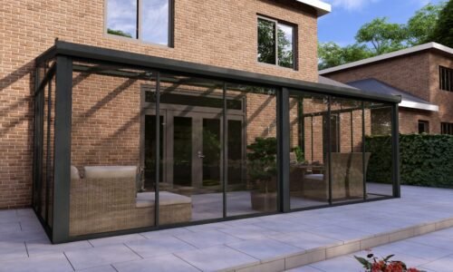 7x3-2_Photo - 1 Aluminium Fully Glazed Veranda 7m x 3m