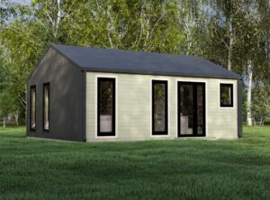 Residential Barn Style 2 Bed F Log Cabin -Mycabin.ie Ireland