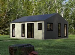 Residential Barn Style 2 Bedroom F Log Cabin -Mycabin.ie Ireland