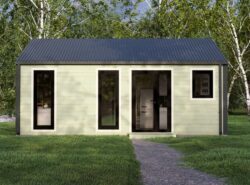 Residential Barn Style 2 Bedroom F Log Cabin -Mycabin.ie
