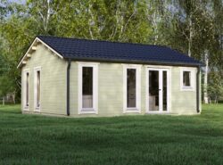 Residential Two Bedroom F Log Cabin -Mycabin.ie