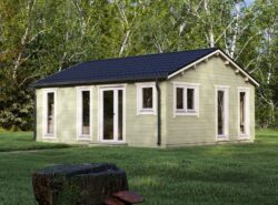 Residential 2 Bedroom F Log Cabin -Mycabin.ie