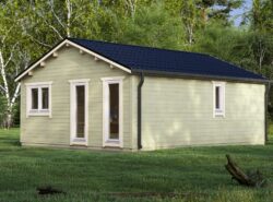 Residential 2 Bed F Log Cabin -Mycabin.ie Ireland