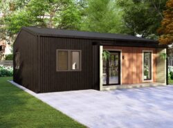 Residential Barn Style Two Bedroom H Log Cabin -Mycabin.ie