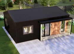 Residential Barn Style Two Bedroom H Log Cabin -Mycabin.ie