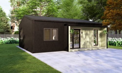 Barn Style 2 Bed H Log Cabin Exterior Residential Barn Style Two Bedroom H Log Cabin -Mycabin.ie