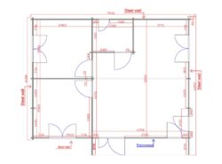 Residential Barn Style Two Bedroom H Log Cabin -Mycabin.ie